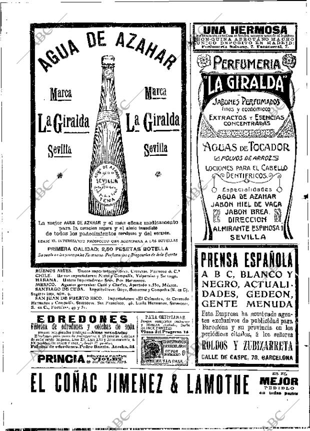 ABC MADRID 23-03-1909 página 16