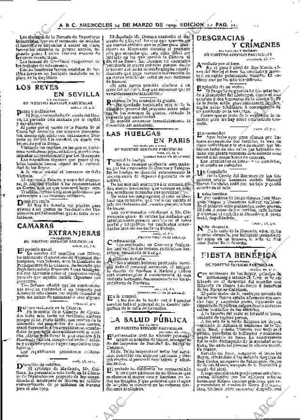 ABC MADRID 24-03-1909 página 11