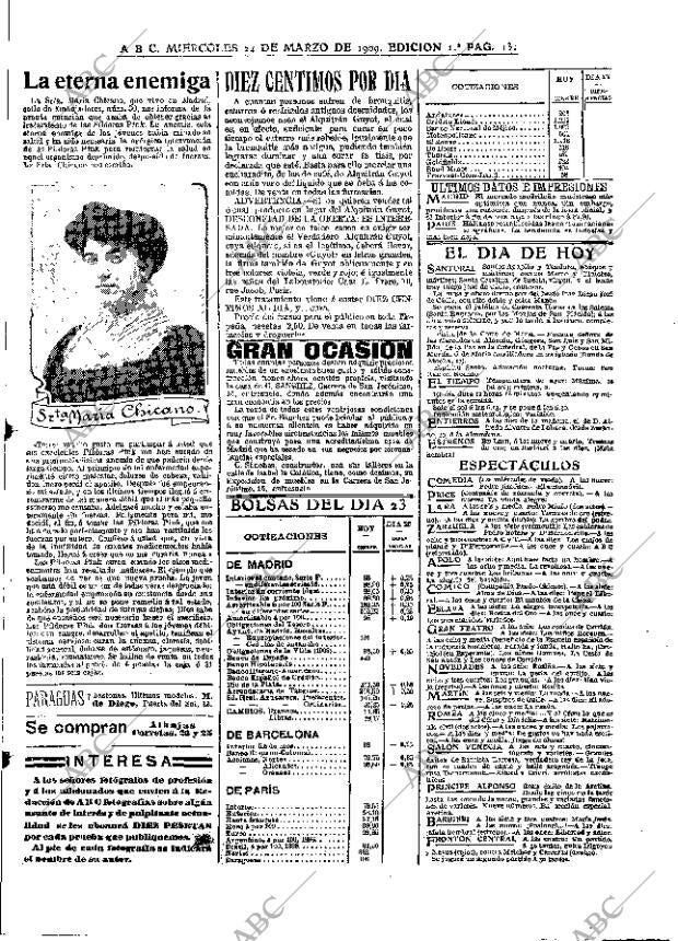 ABC MADRID 24-03-1909 página 13