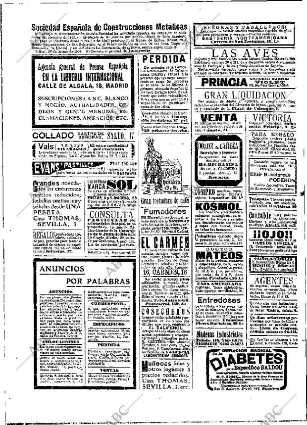 ABC MADRID 24-03-1909 página 2
