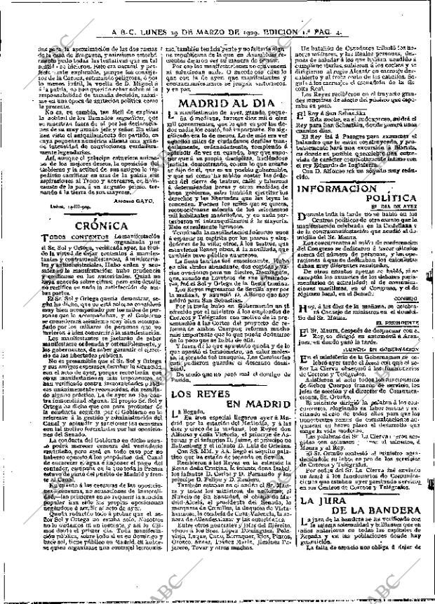ABC MADRID 29-03-1909 página 4