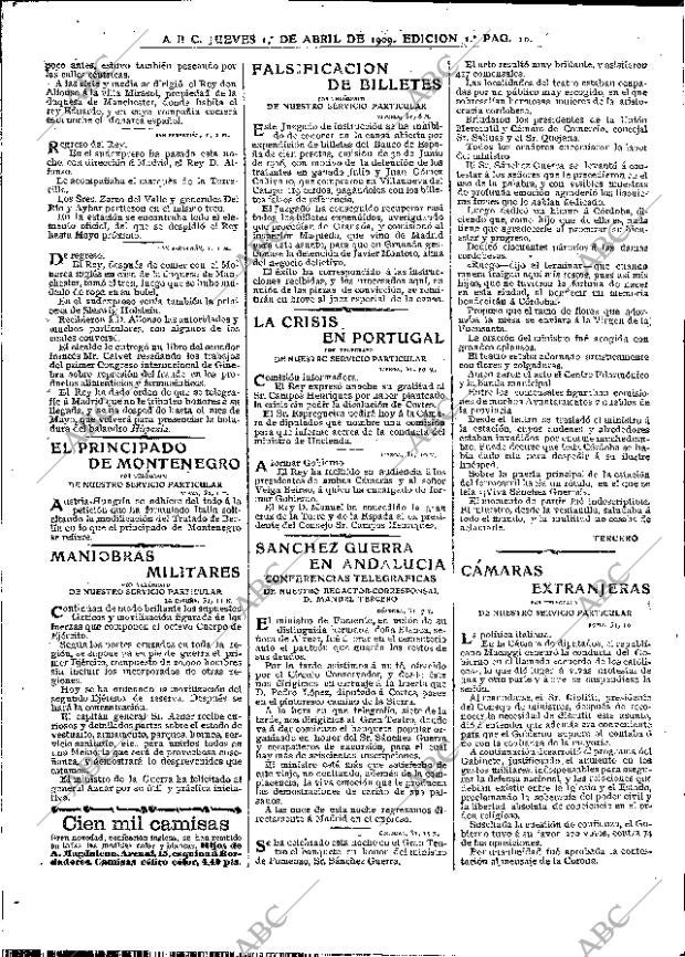 ABC MADRID 01-04-1909 página 10