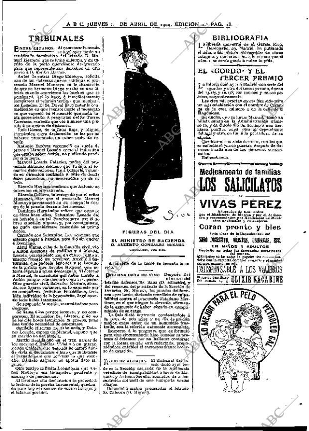 ABC MADRID 01-04-1909 página 13