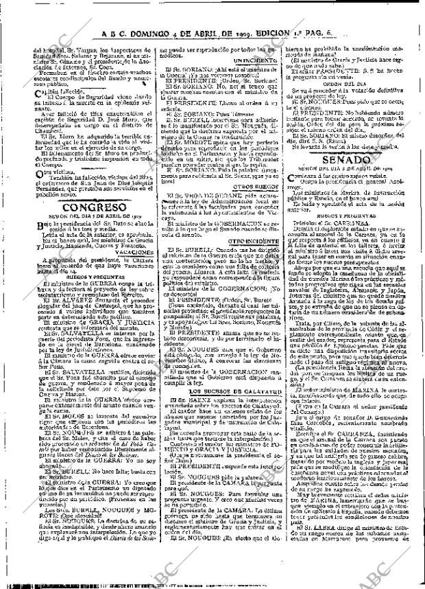 ABC MADRID 04-04-1909 página 6
