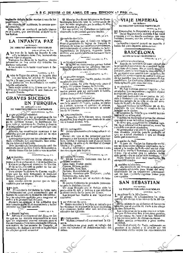 ABC MADRID 15-04-1909 página 11