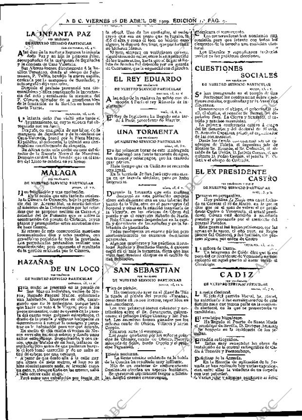 ABC MADRID 16-04-1909 página 9