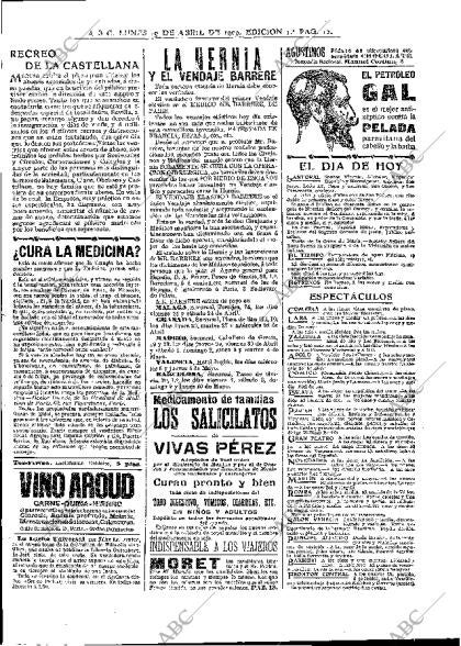 ABC MADRID 19-04-1909