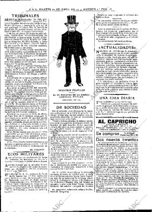 ABC MADRID 20-04-1909 página 13