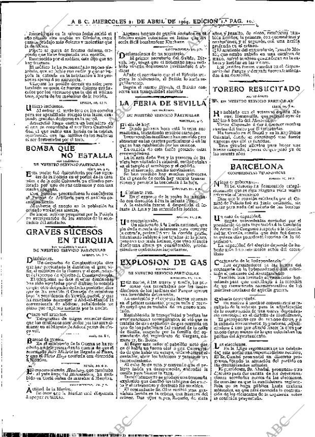 ABC MADRID 21-04-1909 página 10