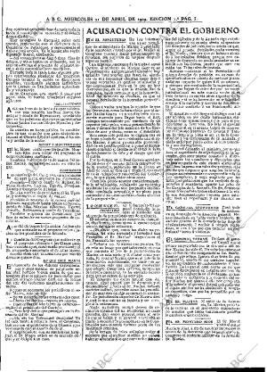 ABC MADRID 21-04-1909 página 5