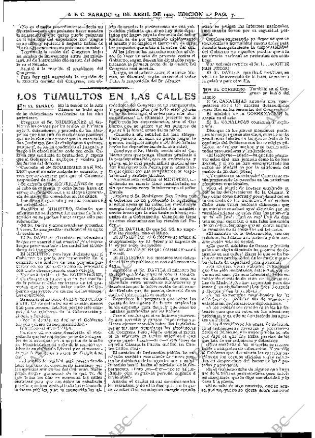ABC MADRID 24-04-1909 página 7