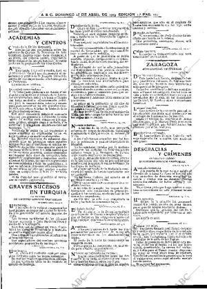ABC MADRID 25-04-1909 página 11