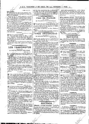 ABC MADRID 25-04-1909 página 12