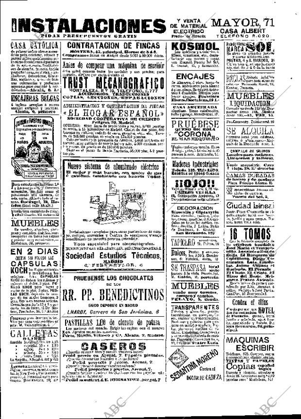 ABC MADRID 25-04-1909 página 15