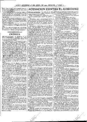 ABC MADRID 25-04-1909 página 5