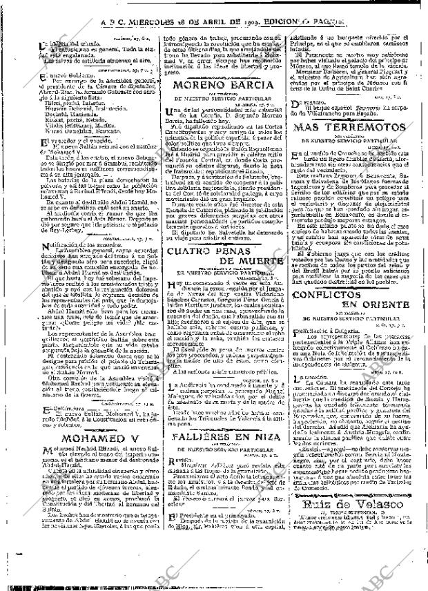 ABC MADRID 28-04-1909 página 10