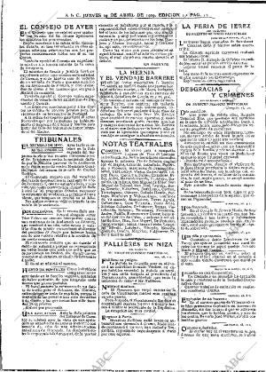 ABC MADRID 29-04-1909 página 10