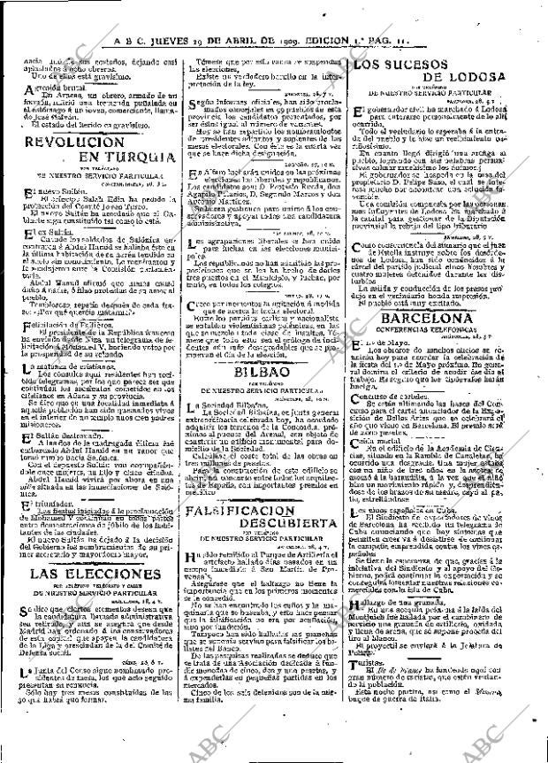 ABC MADRID 29-04-1909 página 11