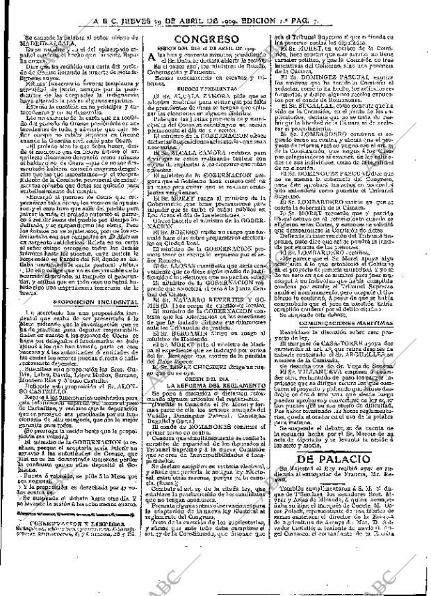 ABC MADRID 29-04-1909 página 7