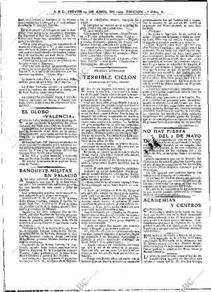 ABC MADRID 29-04-1909 página 8