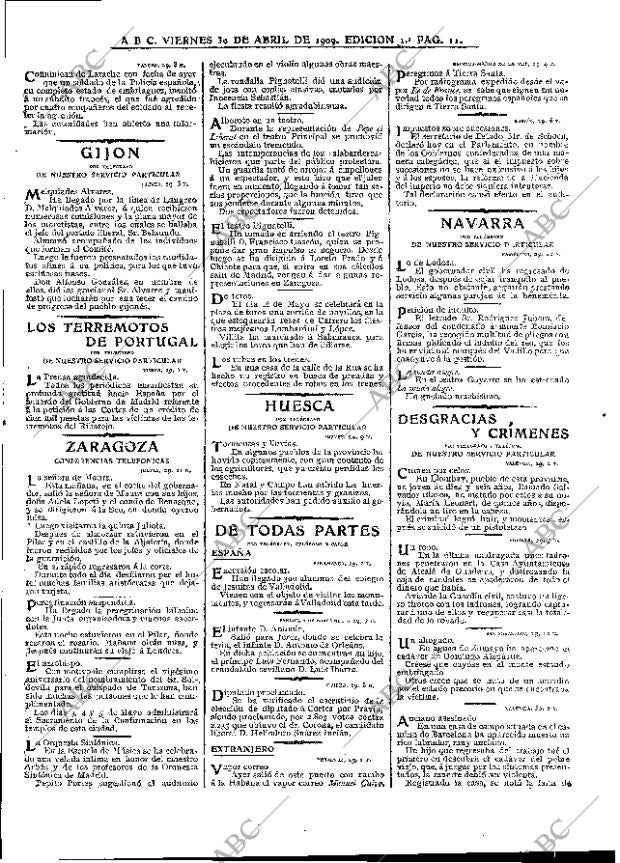 ABC MADRID 30-04-1909 página 11