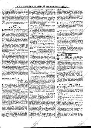 ABC MADRID 30-04-1909 página 5