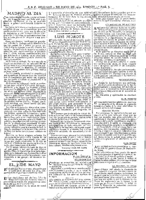 ABC MADRID 02-05-1909 página 5