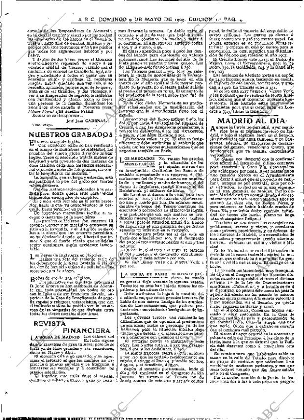 ABC MADRID 09-05-1909 página 4