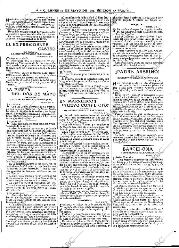 ABC MADRID 10-05-1909 página 11