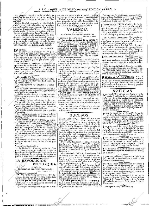 ABC MADRID 10-05-1909 página 12