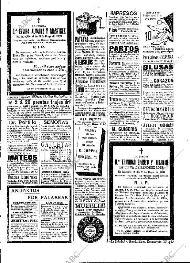 ABC MADRID 10-05-1909 página 15