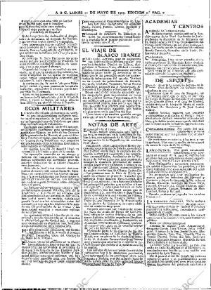 ABC MADRID 10-05-1909 página 6
