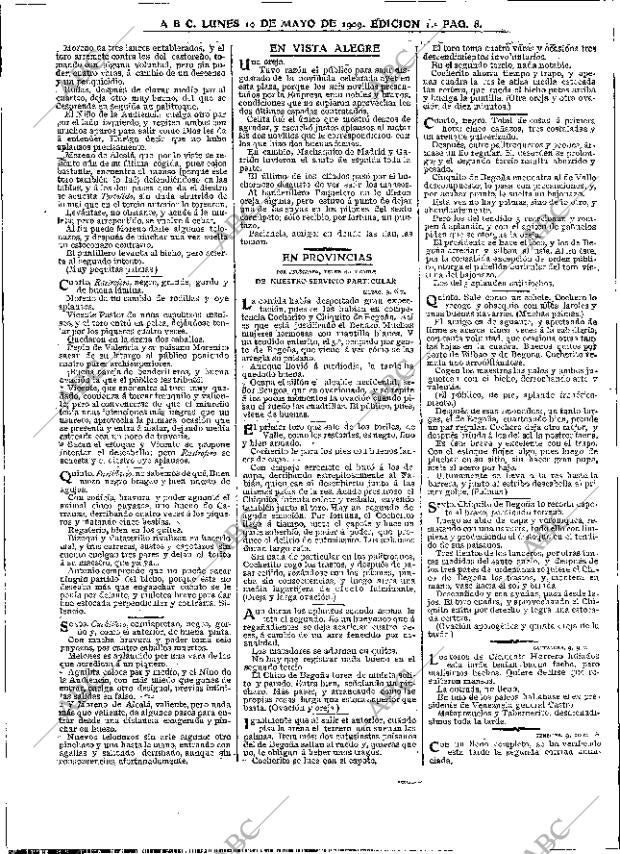 ABC MADRID 10-05-1909 página 8