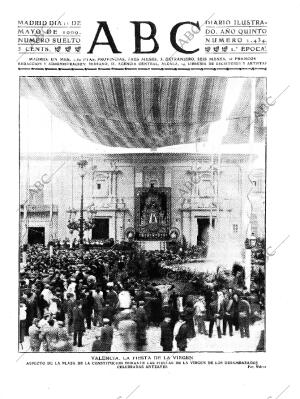 ABC MADRID 11-05-1909 página 1