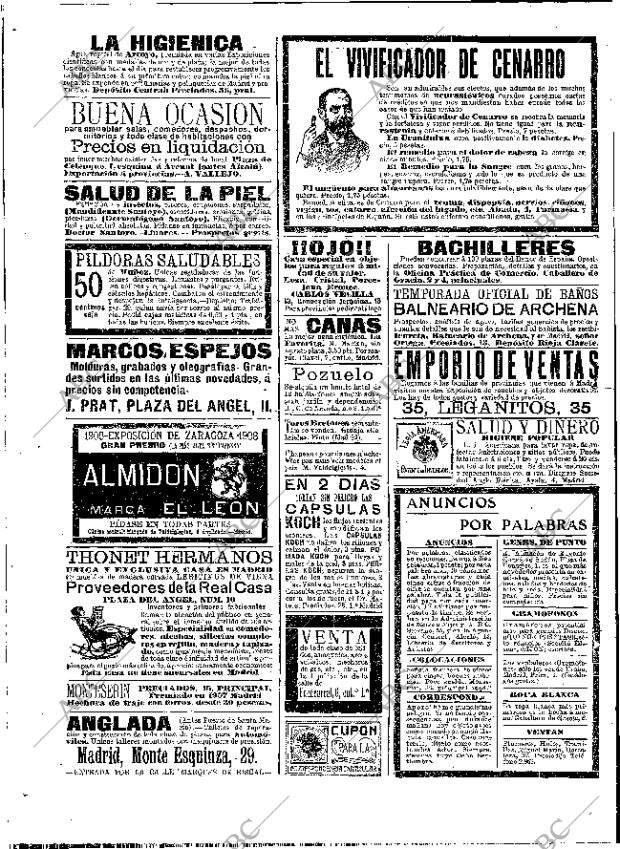 ABC MADRID 11-05-1909 página 16