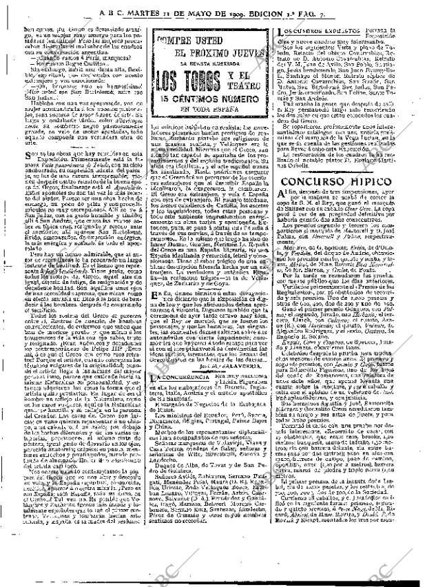 ABC MADRID 11-05-1909 página 7