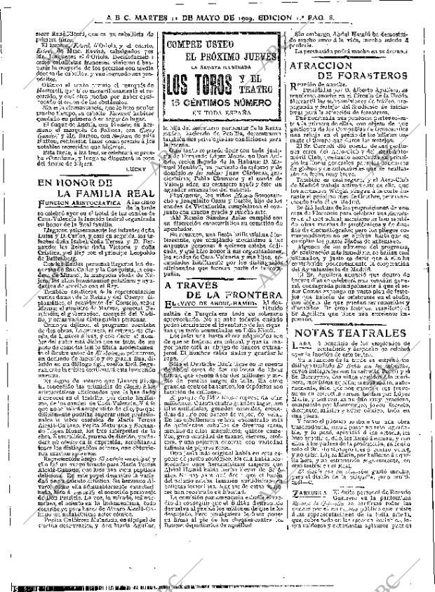 ABC MADRID 11-05-1909 página 8