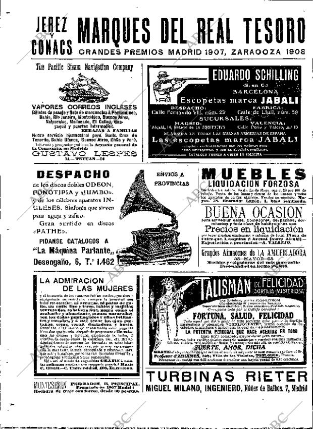 ABC MADRID 15-05-1909 página 14