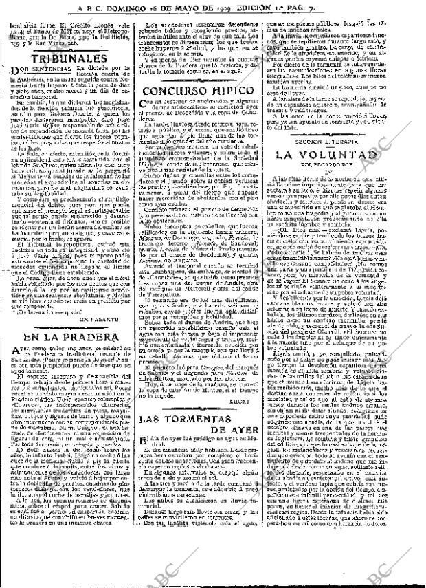 ABC MADRID 16-05-1909 página 7