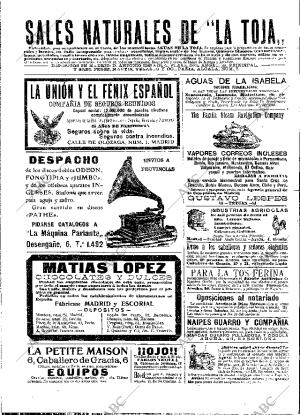 ABC MADRID 20-05-1909 página 2