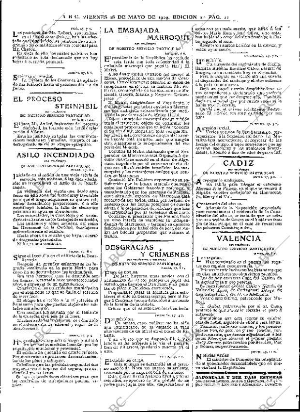 ABC MADRID 28-05-1909 página 11