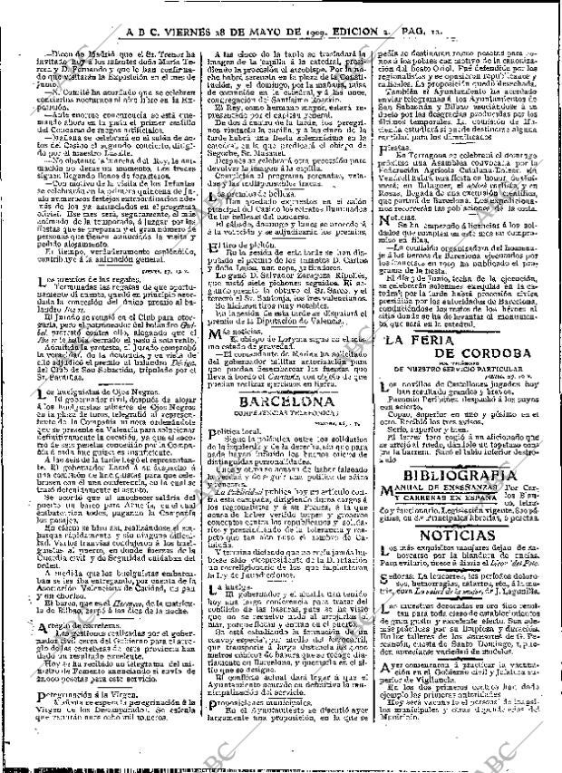 ABC MADRID 28-05-1909 página 12