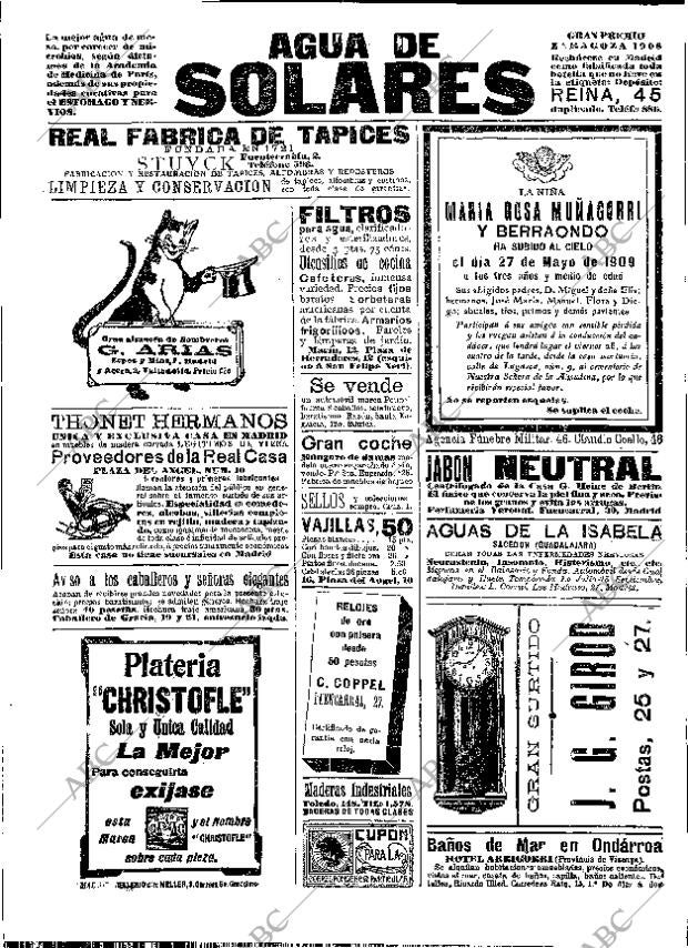 ABC MADRID 28-05-1909 página 16