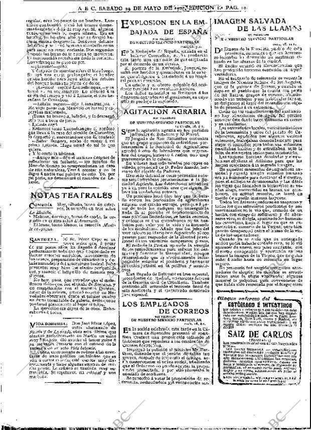 ABC MADRID 29-05-1909 página 10