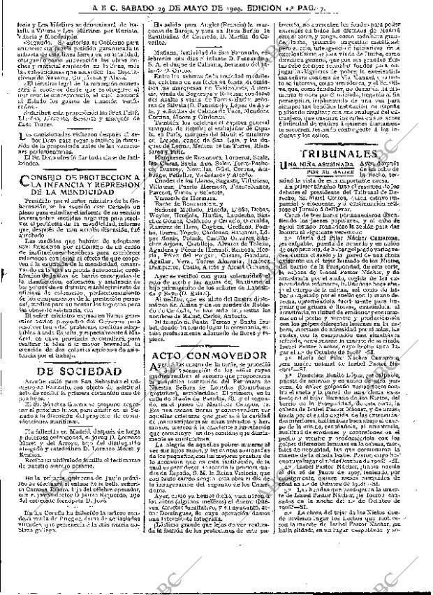 ABC MADRID 29-05-1909 página 7
