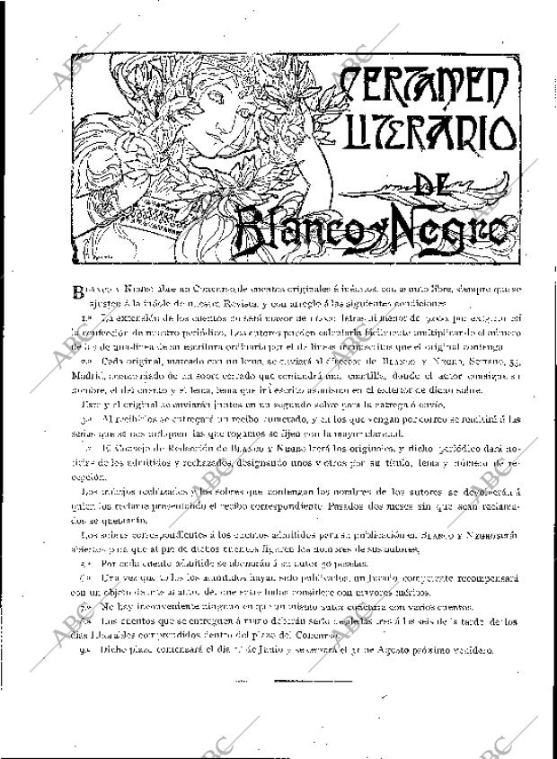 BLANCO Y NEGRO MADRID 29-05-1909 página 23