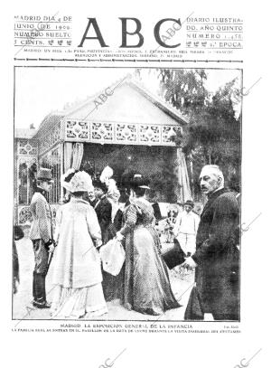 ABC MADRID 04-06-1909 página 1