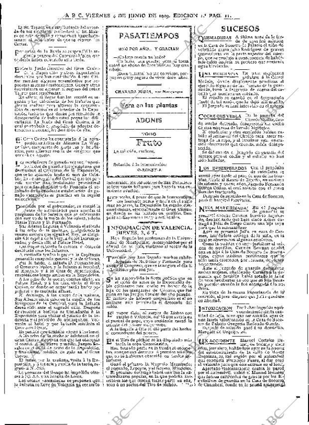 ABC MADRID 04-06-1909 página 11