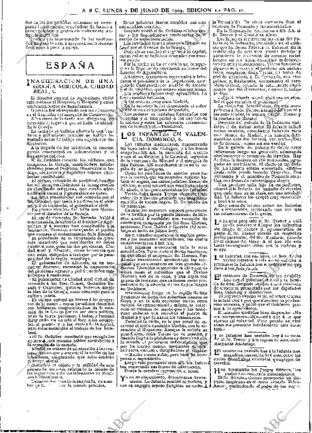 ABC MADRID 07-06-1909 página 10