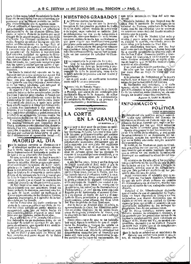 ABC MADRID 10-06-1909 página 5